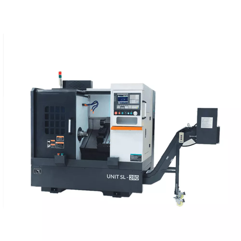 Токарный станок с ЧПУ UNIT SL280-Z с наклонной станиной - изображение 2
