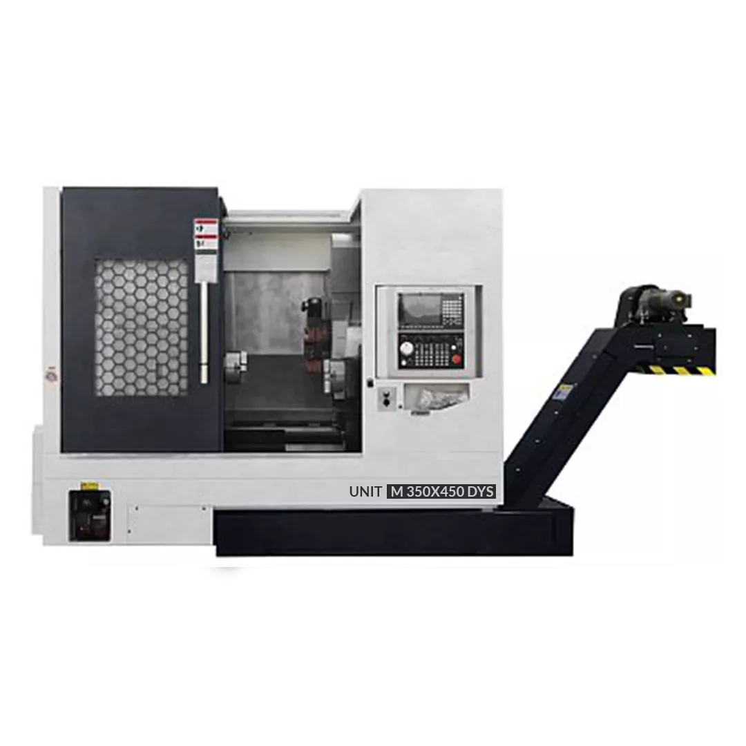 Токарный станок с ЧПУ UNIT M 350х450 DYS Syntec/Fanuc