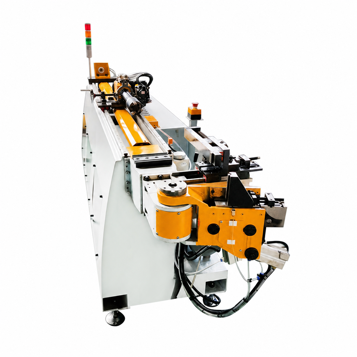 Компактный трёхосевой сервотрубогиб DW18CNC-3A-1S