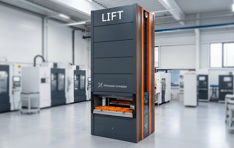 «Автоматизированная система хранения лифтового типа LIFT 650/14 #Умные_склады»