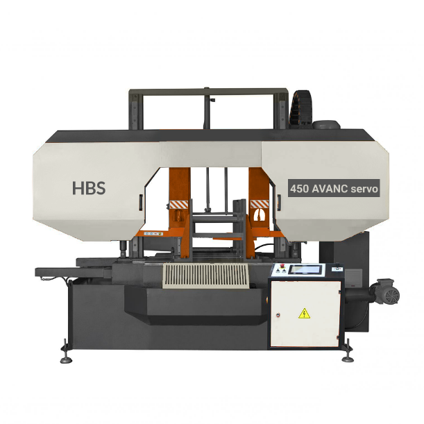 «Автоматический двухколонный ленточнопильный станок HBS-450AV ANC servo»