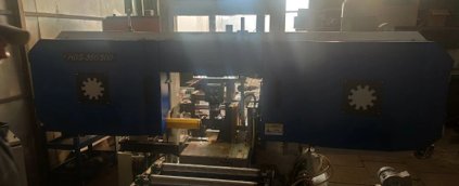 «Автоматический двухколонный ленточнопильный станок HBS-350/500»