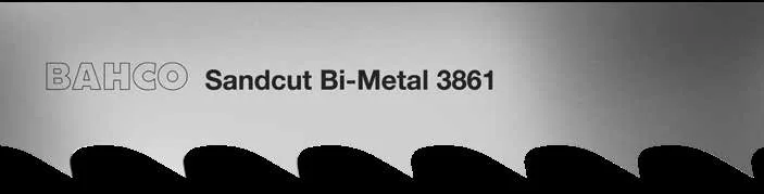«Ленточнопильное полотно Bahco 3861 Sandcut Bi-Metal»
