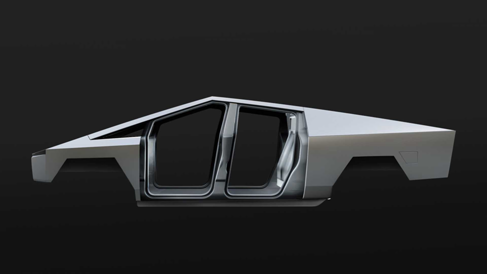Корпус Tesla Cybertruck. Производство из стали